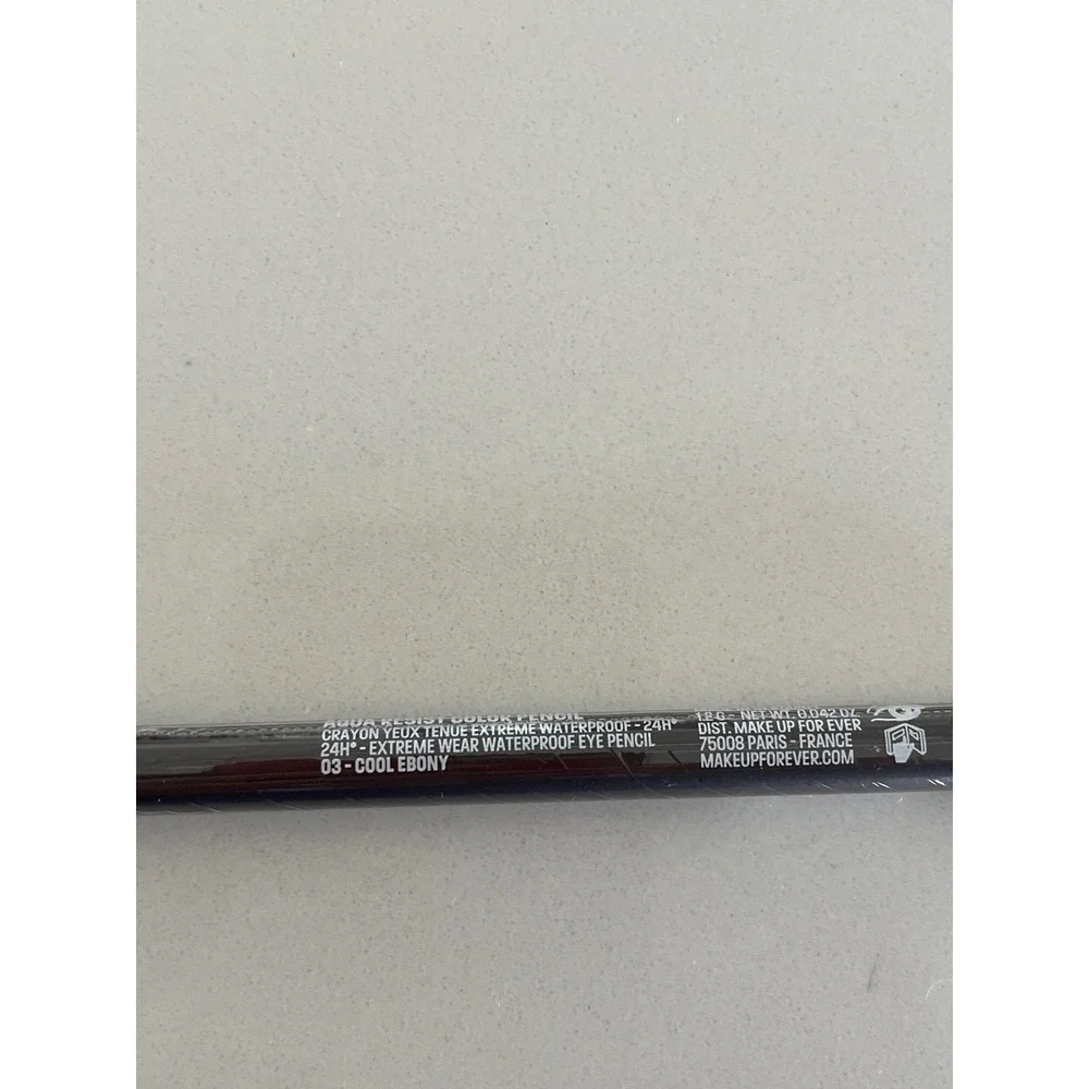 Make‎ Up For Ever Aqua Resist Color Pencil 03 Cool Ebony Waterproof Eyeliner NEW